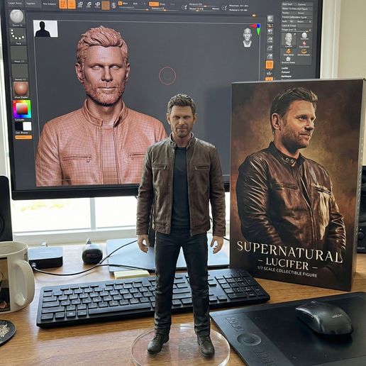 LUCIFER: The Fallen Archangel 😈 Supernatural 3D Model