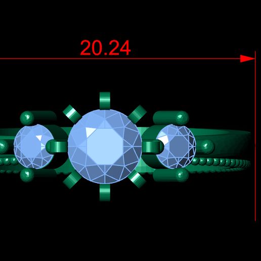 Engagement Ring 3D model