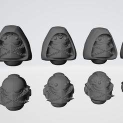 1.png Бесплатный 3D файл Шлемы космических воинов тамплиеров 3 (опоры)・3D-печатная модель для загрузки