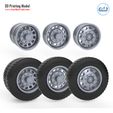 01.jpg Truck Tire Mold With 3 Wheels