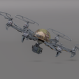 cdae-2.png D-KAZ Attack UAV Drone - STL included