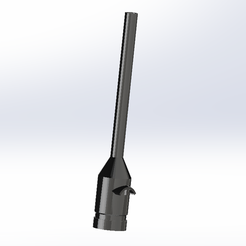 Dyson-nozzle-2.png STL file Small round nozzle for Dyson DC45・3D printer model to download