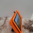 tv-holder-ön.png STL file phone holder・3D printer design to download