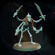 4-armed-skeleton.jpg Esqueleto de cuatro brazos monstruo criatura de fantasía