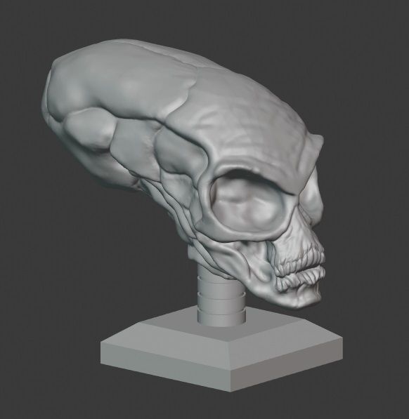 Download STL file Crystal Skull • 3D printing model ・ Cults