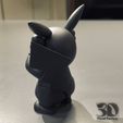 05.jpg Фигурка Пикачу KAWS черная - STL и OBJ для 3D печати
