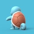 Squirtle_Stand03.jpg ПОКЕМОН - СКВИРТЛ