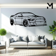 mustang-shelby-gt500-2021-angle.png Wall Silhouette: Ford Set