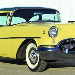 621548.jpg Бесплатный STL файл Oldsmobile Super 88 2 Door Sedan 1955・Шаблон для 3D-печати для загрузки