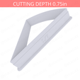 1-7_Of_Pie~4in-cookiecutter-only2.png Slice (1∕7) of Pie Cookie Cutter 4in / 10.2cm