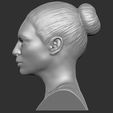 5.jpg Beautiful redhead woman bust ready for full color 3D printing TYPE 6