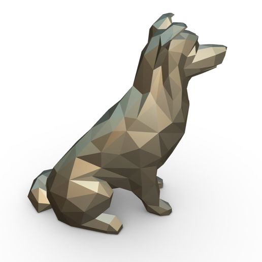 5.jpg Fichier STL chien de border collie・Objet imprimable en 3D à télécharger, stiv_3d