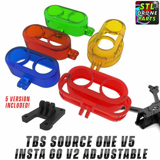 TBS-Source-One-V5-Insta-Go-V2-1.jpg TBS Source One V5 Insta Go V2 Verstellbare Halterung