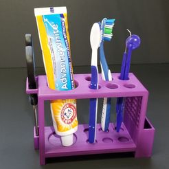 20220109_100105.jpg 3D file toothbrush holder・3D print design to download