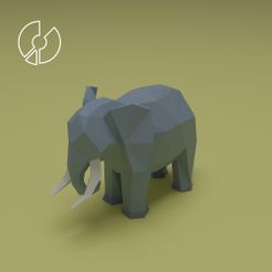 Lowpoly_Elephant.jpg Low Poly Elephant