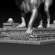 11.jpg Predator Dog  Model Printing Miniature Assembly File STL OBJ for 3D Printing FDM-FFF DLP-SLA-SLS inspired by the film, THE PREDATOR, from 2018