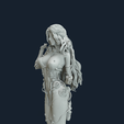 Clay-Camera-7.png Sci-FI Mermaid - 3D print ready - 3D print model