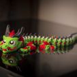 Image_01.jpg Articulated Baby Chinese Dragon Print In Place STL/3MF Multicolor