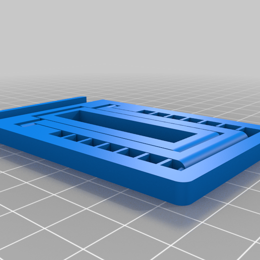 Universal phone stand with adjustable angle (enhanced) 3D model