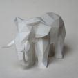 DSC_4549_Small.jpg Файл STL Low Poly Elephant・Модель для печати в 3D скачать
