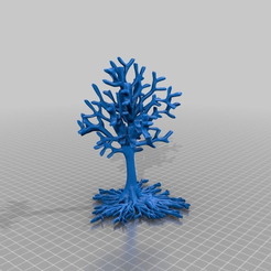 70f639ca55769f4fd452909f027c6709.png Free STL file tree with roots・3D print object to download