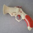 Pistola lanciarazzi vittoriana - Stampabile al 100% in 3D