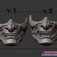ghost_of_tsushima_mask_sakai_3d_print_stl_file_12.jpg Ghost of Tsushima Mask - Japanese Ghost Mask