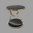 Modern_Luxury_Table_02_Render_01.png Luxury Table // Black and gold marble // Design 02