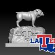 rtytyt.jpg NCAA - Louisiana Tech University mascot statue - 3d Print