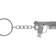 M6C_Keychain_1.3347.jpg Keychain - M6C Socom - Halo - Printable 3d model - STL files