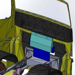 volvo_fh_front_bracket.jpg STL-Datei RC truck 1/14 front bracket cabin fixation kostenlos・3D-Drucker-Modell zum herunterladen