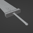 Screenshot-324.png Final Fantasy VII Remake - Buster Sword - Digital 3D Model Files - Cloud Strife Cosplay