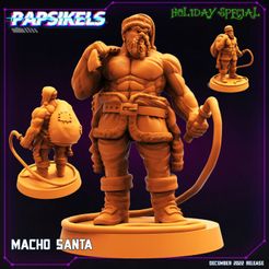 720X720-macho-santa.jpg Fichier 3D MACHO SANTA・Modèle à imprimer en 3D à télécharger