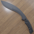Kukri-Machete-angle6.png Tactical Machete ( Prop-Knife ) 1/1 Scale
