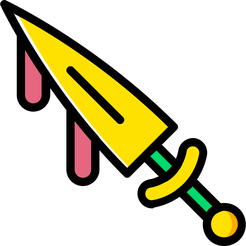 dagger-knight-svgrepo-com.png Dolch-Ritter-Ohrringe