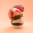 capybara_sukuna.png Collection 4 figurines Capibaras Jujutsu Kaisen / Megumi, Gojo, Geto et Sukuna / Anime / Cosplay