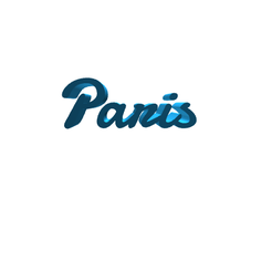 Paris.png Fichier STL Paris・Modèle pour imprimante 3D à télécharger