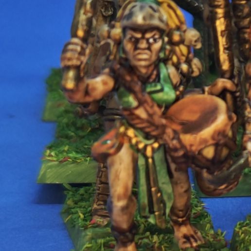 Warhammer Amazone Guerrière musicienne 3D model