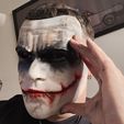 The Dark Knight - Heath Ledger Joker Mask And Holder
