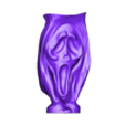 GhostFacevasemode.stl Scream Ghost face vase