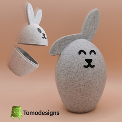 TAHGNS-2.png STL-Datei Osterhasen kostenlos・Objekt zum Herunterladen und Drucken in 3D