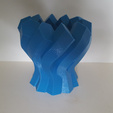Capture d’écran 2017-06-13 à 09.58.39.png Download free STL file Twisted Hexagon Colum pot/vase 2 • Design to 3D print, Job
