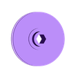 Wheel, Rear.stl Windup Bunny 2 With a PLA Spring Motor and Floating Pinion Drive