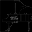ail Aa Fully Functional Grand Piano