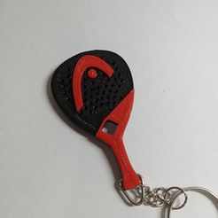 20221217_190542.jpg head padel racket/shovel key chain