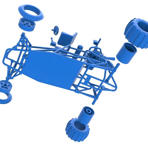 66.jpg Diecast old school Sand Rail buggy Scale 1:25