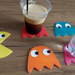 Pac-Man Untersetzer-Set