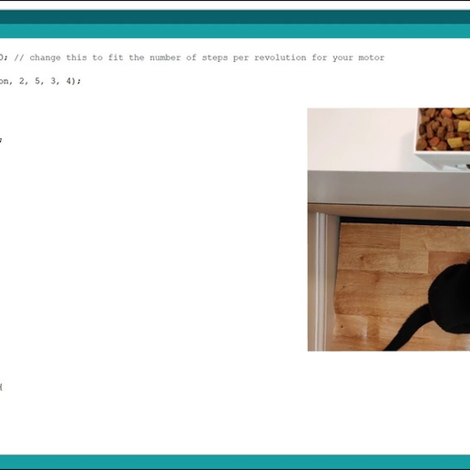 🐾 Pet feeder, screw fed hopper using arduino・Free 3D File for ・Cults