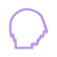 lelouch_outward.stl Lelouch from “Code Geass” Cookie Cutter - STL file