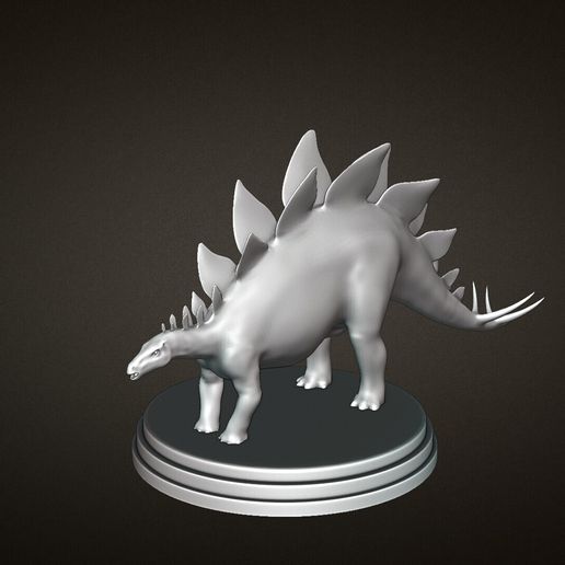 Stegosaurus1.jpg Stegosaurus Dinosaur for 3D Printing